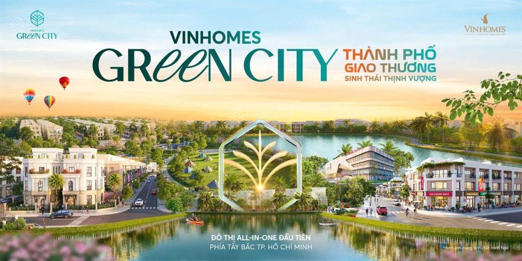 Bán nhà phố vinhomes green city vốn 15% từ 500tr trong suốt 2 năm