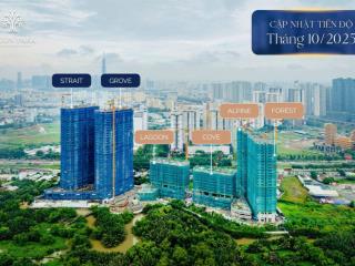 Bán 2 phòng ngủ góc  tháp a6, căn a6.3x.02  view vòng cung, sông, landmark 81  lịch giãn gđ1