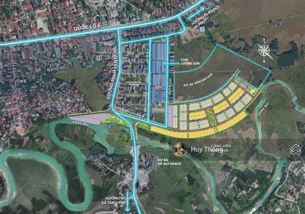 Nhận ký gửi độc quyền, mua bán và tư vấn đất ở river view, lương sơn, phú thọ.