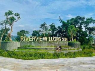 Nhận ký gửi độc quyền, mua bán và tư vấn đất ở river view, lương sơn, phú thọ.