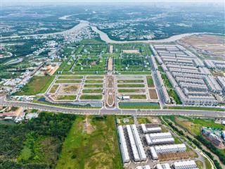 Đất nền sổ đỏ mặt tiền Long Hậu, kế bên Quận 7, hạ tầng hoàn thiện, hỗ trợ trả góp 0% lãi suất