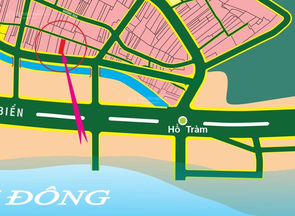 Bán đất hồ tràm kế đường oda 2 mặt tiền đường lớn 21m và 6m, cách ngã tư hồ tràm 200m