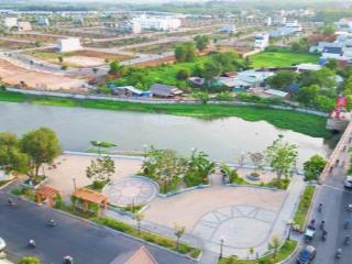 Bán lô đất 100m² (5x20m) view công viên bờ sông, ngay trường mầm non inschool mega city bến cát