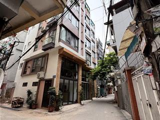 Bán nhà ô tô tránh, ngõ thịnh hào1, 64m2, 8 tầng thang máy, mt 5,1m, kinh doanh đỉnh, giá 28 tỷ