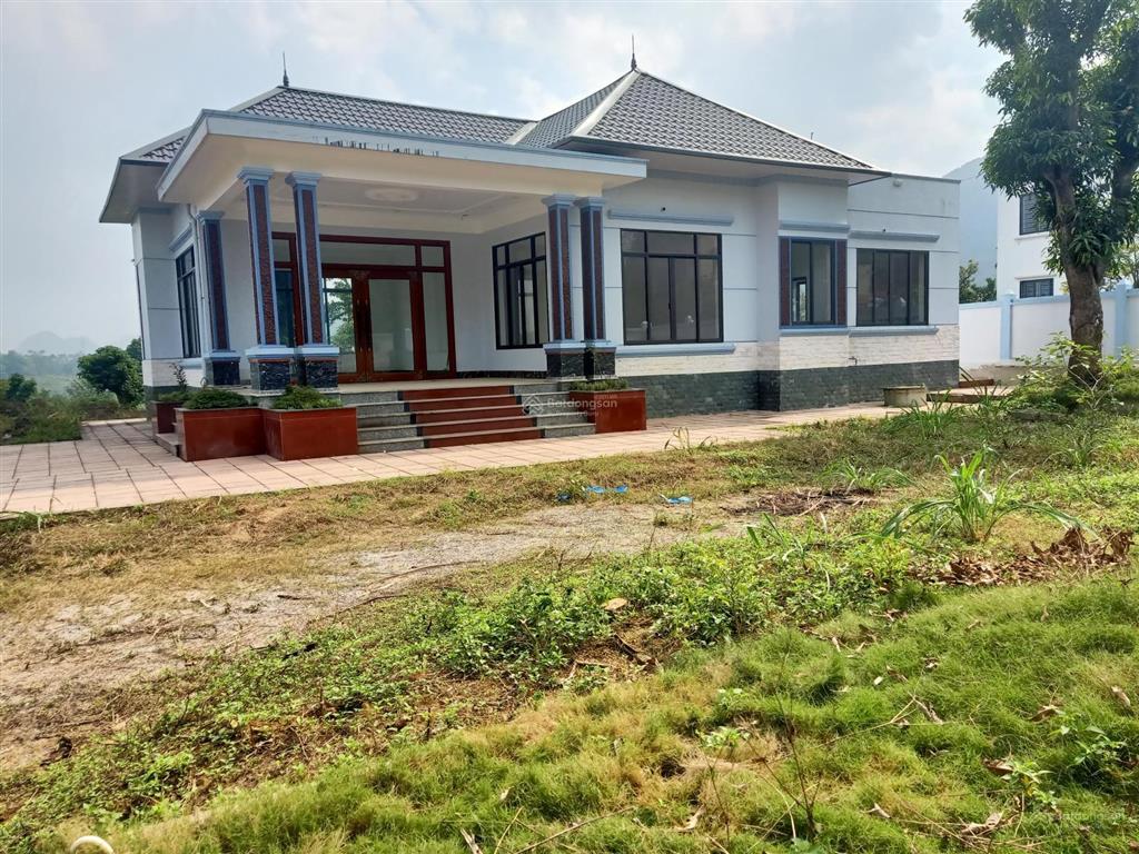 Bán biệt thự hồ đồng chanh, lương sơn, hòa bình