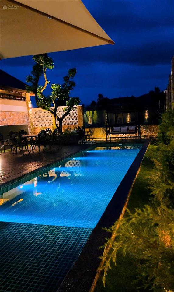 Chủ định cư chuyển nhượng villa nghỉ dưỡng sân vườn cao cấp có hồ bơi riêng tại lâm đồng