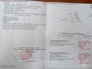 Lô đất đẹp đường thông hà tây 1  điện bàn bắc giáp hòa phước. 100.3m2 dân đông