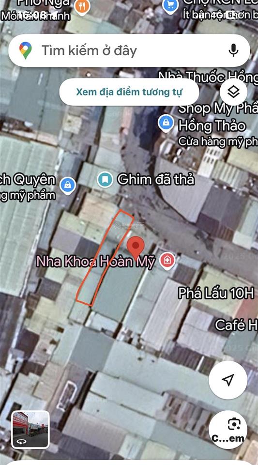 Bán nhà 118m2 mặt tiền 4.50m võ hữu lợi