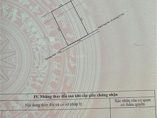 Đất mặt tiền đường võ văn kiệt diện tích hơn 370m2