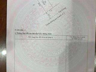 Đất khu quy hoạch bầu vá khổ đẹp. ngang 7,5m