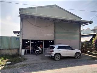 Bán đất và xưởng 412m2 mặt tiền đường nhựa 8m  xã bình mỹ