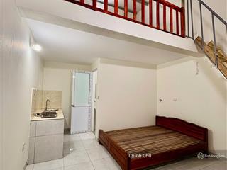 Cho thuê nhà 1 tầng+gác xép (dtsd=32m2)+nội thất, ngõ ô tô giá tốt mặt ngõ 42 thịnh liệt