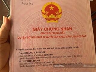 Bán đất dt 57,6m2 giá tốt nhất thị trường khu vực đường 400, p.tân phú, tp.thủ đức