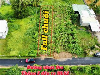Bán đất thổ diên tân diên khánh full trồng chuối 198m2 có 80m2 thổ cư đường 8m qh 12m