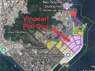 Duy nhất một lô 180m2 kđt biển an viên nha trang, hướng đông sát vinpearl phú quý.giá 125tr/m2