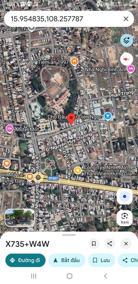 Bán đất khu số 9, trục chính ngay cổng chợ quá vip