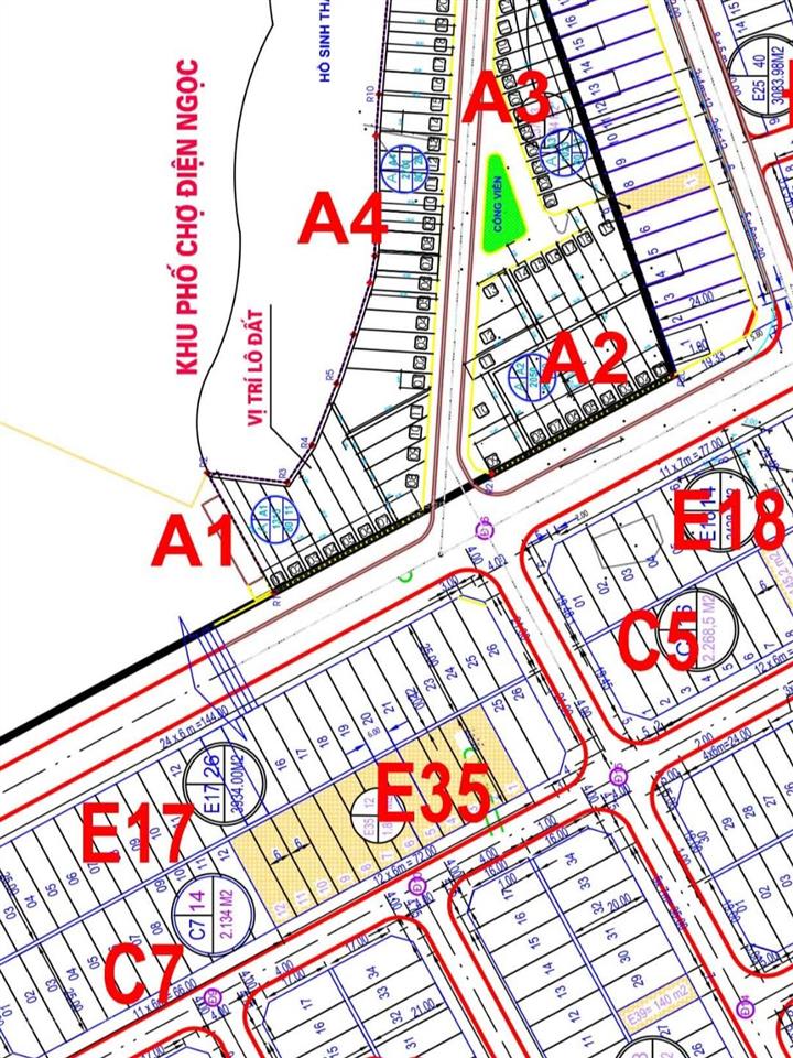 Bán đất khu số 9, trục chính ngay cổng chợ quá vip