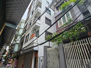 Bán nhà ngã 3 văn cao đội cấn 60m 5 tầng nhà 2 mặt ngõ, sân rộng để 10 xe máy  10m ra ô tô tránh
