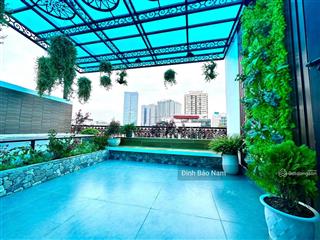 Ba đình  52m 6t thang máy thông sàn mt 4.6m  nội thất sang trọng  nhà mặt ngõ thông  ở sướng