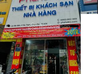 Cho thuê nhà mặt tiền lũy bán bích, p.tây thạnh, q.tân phú giá 18tr