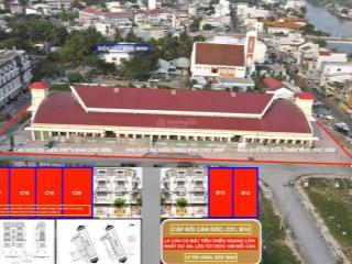 Căn góc hơn 13m mặt tiền chợ bách hoá tổng hợp  chợ cái vồn, vĩnh long