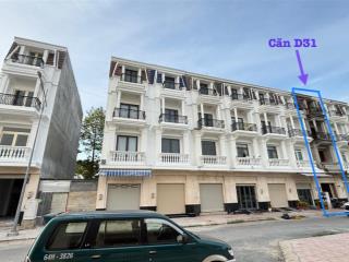 Nhà phố 1 trệt 3 lầu mặt tiền chợ cái vồn, điện lực bình minh