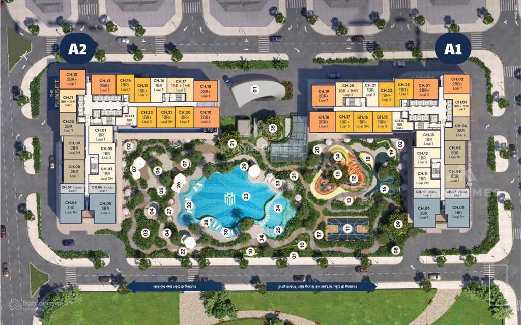 Chuyển công việc cần nhượng lại căn 1pn 42.4m2 cực hot masteri trong khu đô thị vinhomes cổ loa
