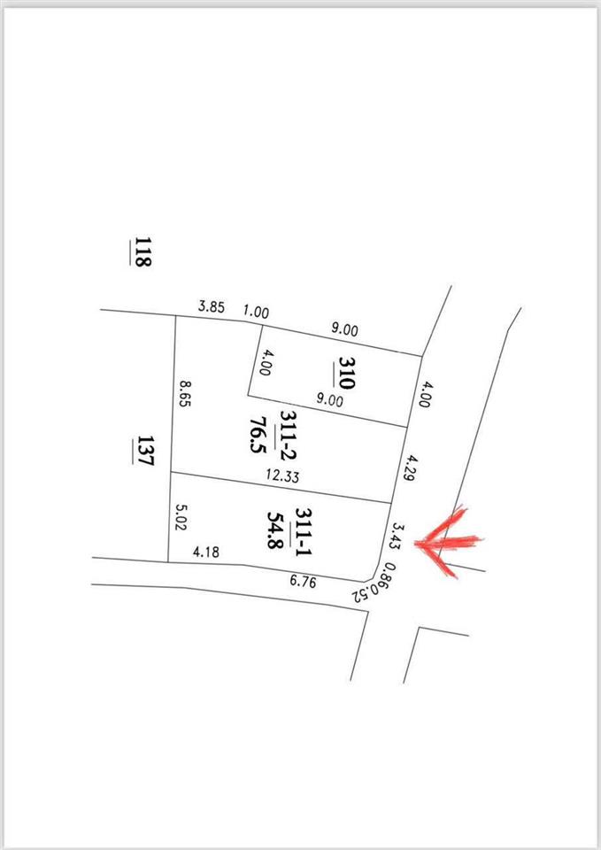 Bán lô góc hàng f0 54,8m2 mặt tiền rộng 4,6m ngõ thông ô tô tại tổ 14 đồng mai  hà đông