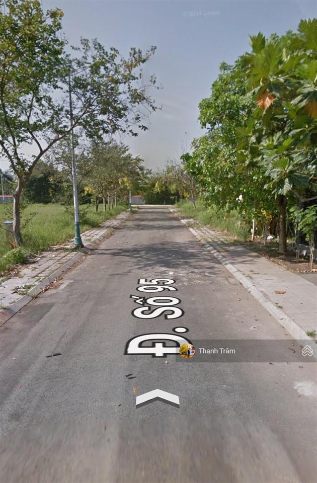 Bán đất khu villa thủ thiêm, thạnh mỹ lợi  ngay đảo kim cương, q2 (cũ)  dt 176m2  xd cao tầng