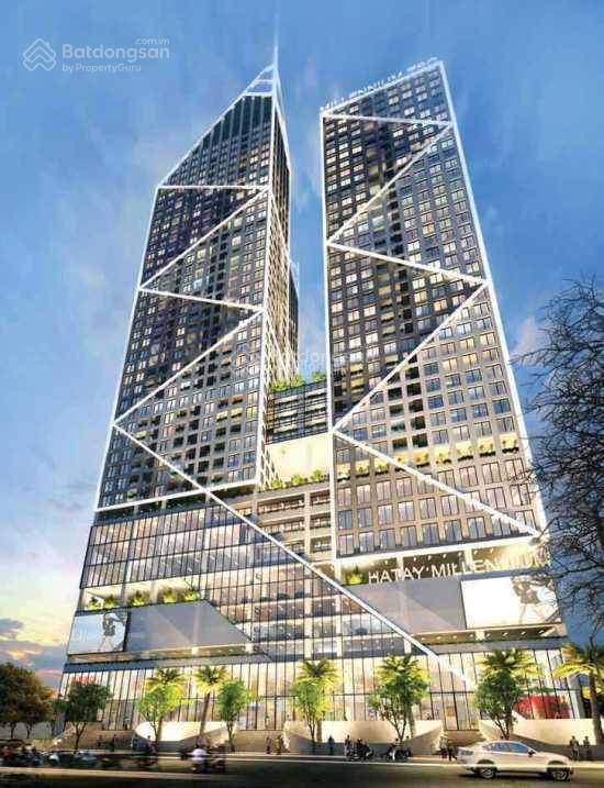 Cho thuê văn phòng tòa hà tây millennium thiên niên kỷ  quang trung, hà đông, 500m²
