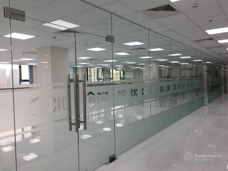Cho thuê vp tòa nhà cic 219 trung kính. dt trống 1000m2 giá 280k/m2/th