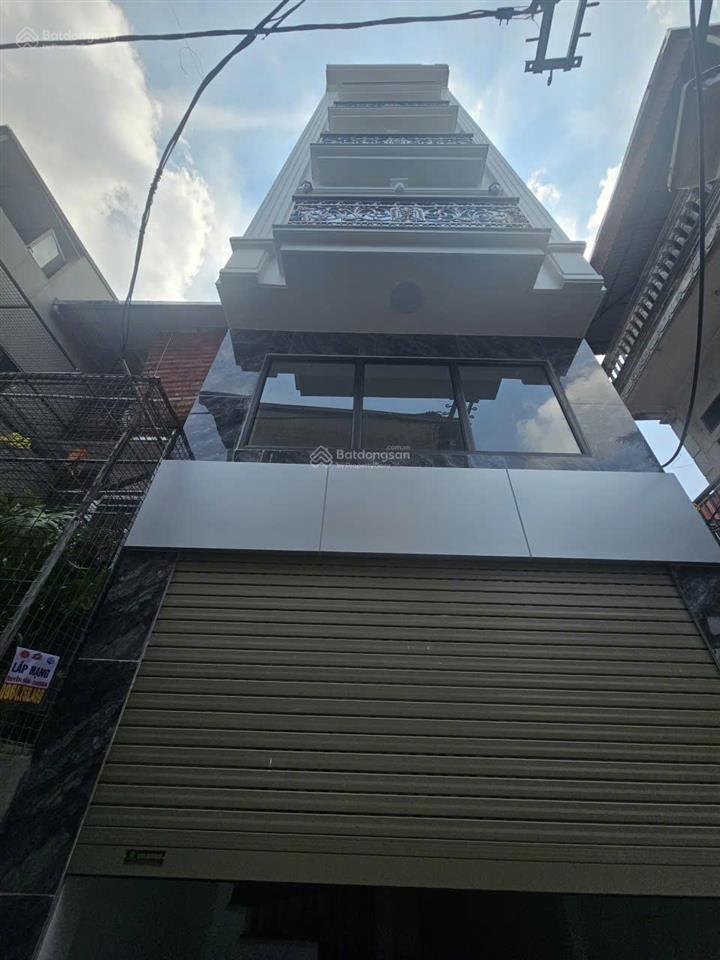 Bán nhà mới 6 tầng thang máy  phường thịnh liệt  giá chỉ nhỉnh 15 tỷ