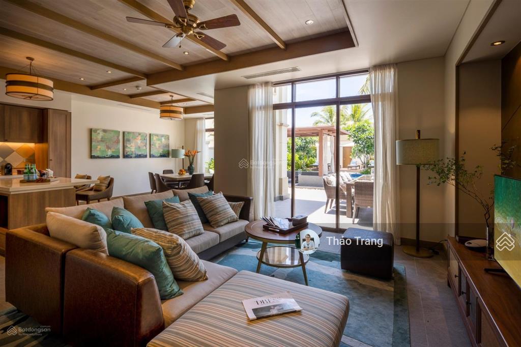 Bán villa biển fusion resort & villas đà nẵng, full nội thất, căn góc 3 phòng ngủ, sỡ hữu lâu dài