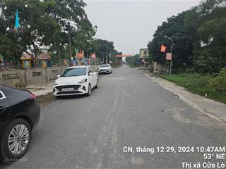 Hơn 2 tỷ đất nghi hòa  cửa lò gần biển  kinh doanh được  đường 15m