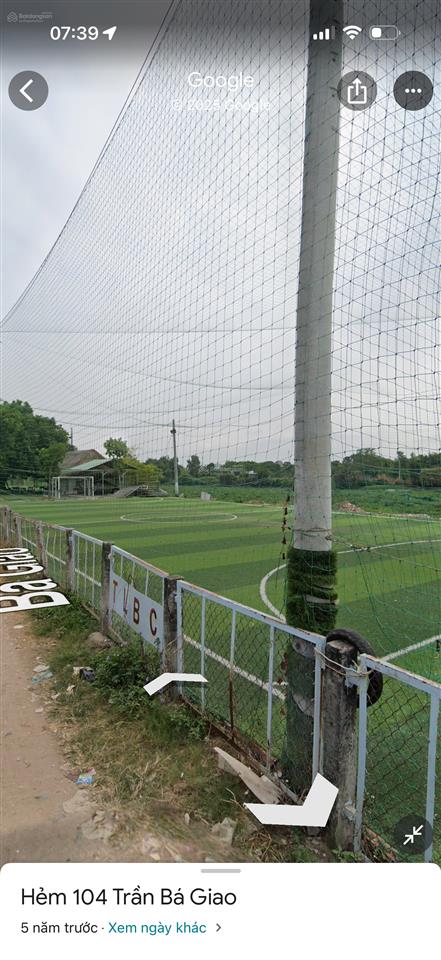 Bán đất mt sông vàm thuật dự án tham lương  bến cát 14x57 cn 760m giá 76 tỷ