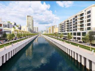 Đất 3 mặt tiền sông vàm thuật 17x13 đường rộng 12m giá 30.5 tỷ