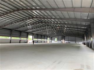 Cho thuê 3200m2 xưởng kcn trả nóc 2, tổng diện tích đất 7500m2