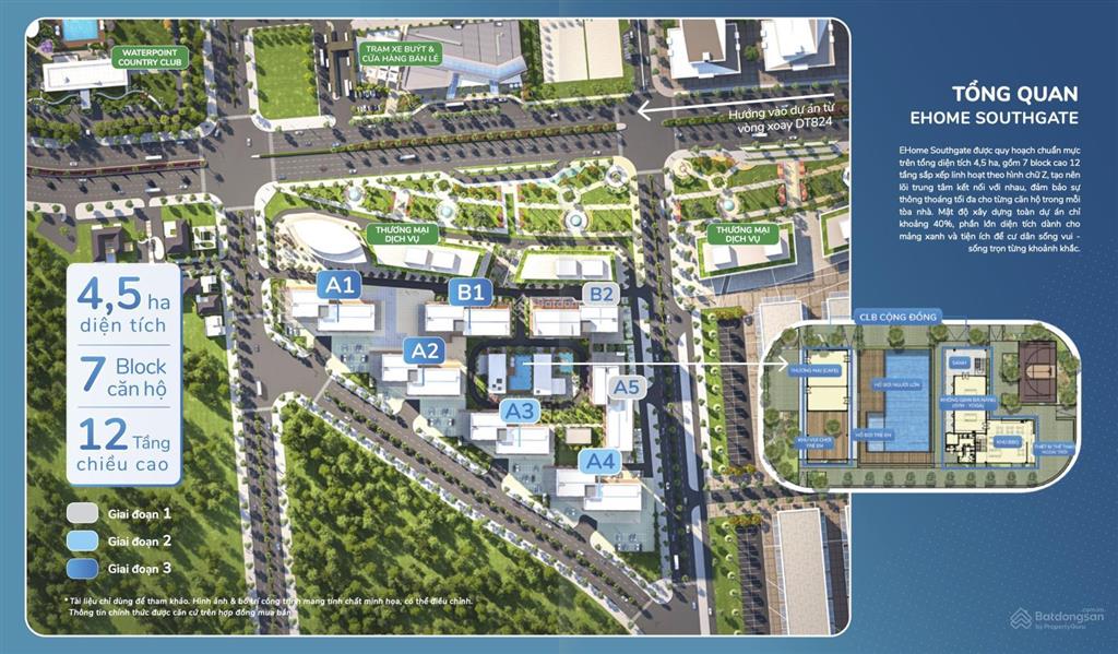 Bán căn hộ ehome southgate waterpoint | mới 100% | giá tốt nhất dự án