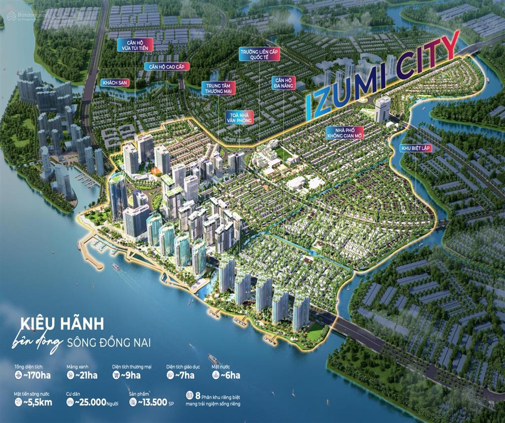 Izumi city ra mắt phân khu canaria nhà phố giá chỉ từ 7,2 tỷ/căn. hỗ trợ vay lãi suất 0%