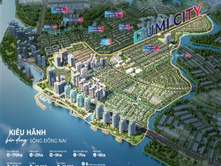 Izumi city ra mắt phân khu canaria nhà phố giá chỉ từ 7,2 tỷ/căn. hỗ trợ vay lãi suất 0%