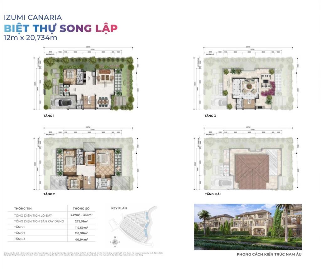 Izumi city ra mắt phân khu canaria nhà phố giá chỉ từ 7,2 tỷ/căn. hỗ trợ vay lãi suất 0%
