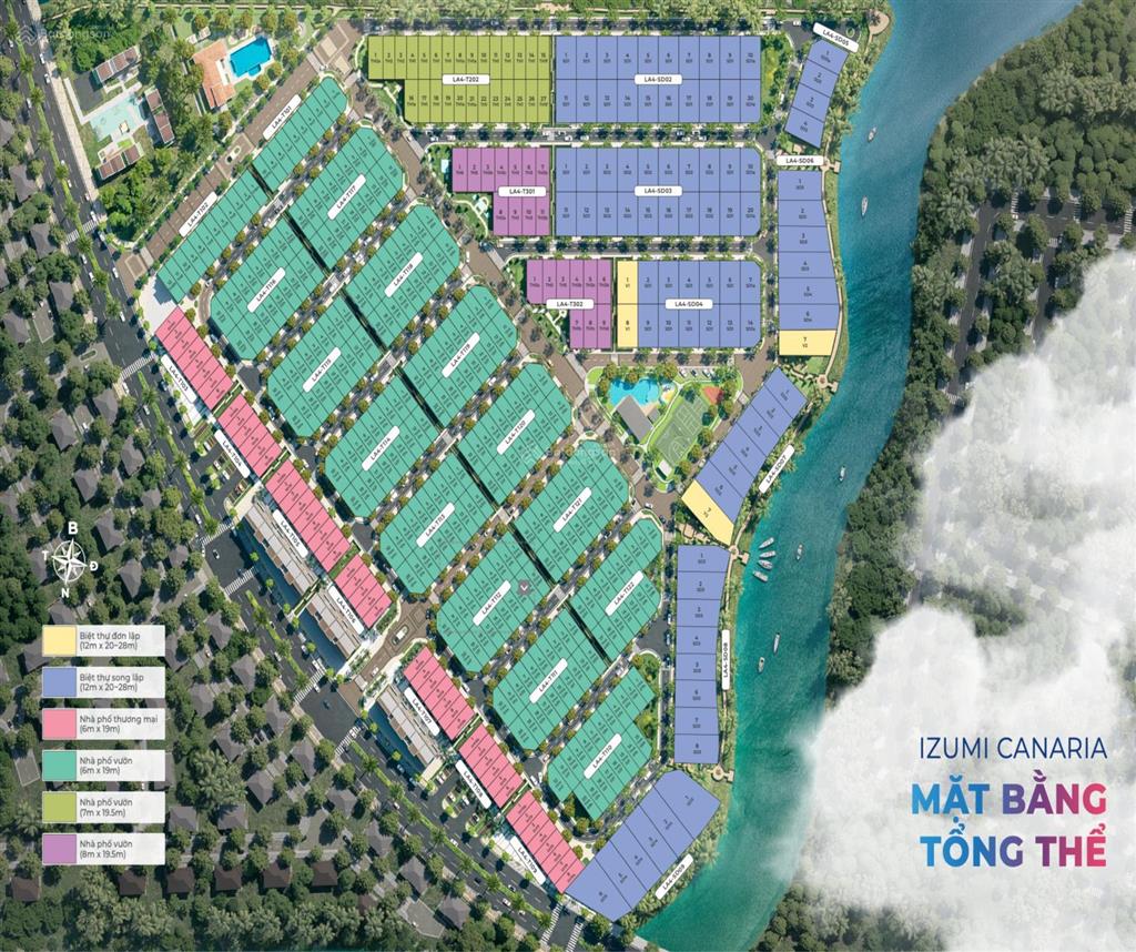 Izumi city ra mắt phân khu canaria nhà phố giá chỉ từ 7,2 tỷ/căn. hỗ trợ vay lãi suất 0%