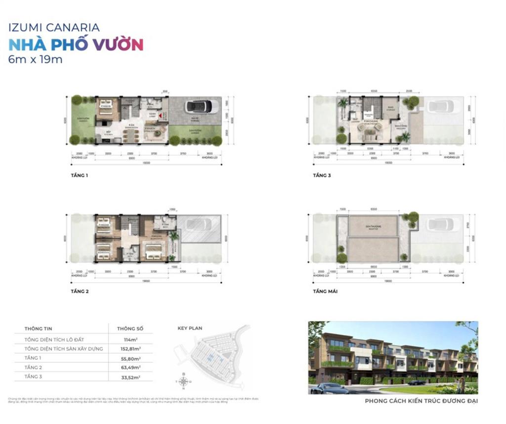 Izumi city ra mắt phân khu canaria nhà phố giá chỉ từ 7,2 tỷ/căn. hỗ trợ vay lãi suất 0%