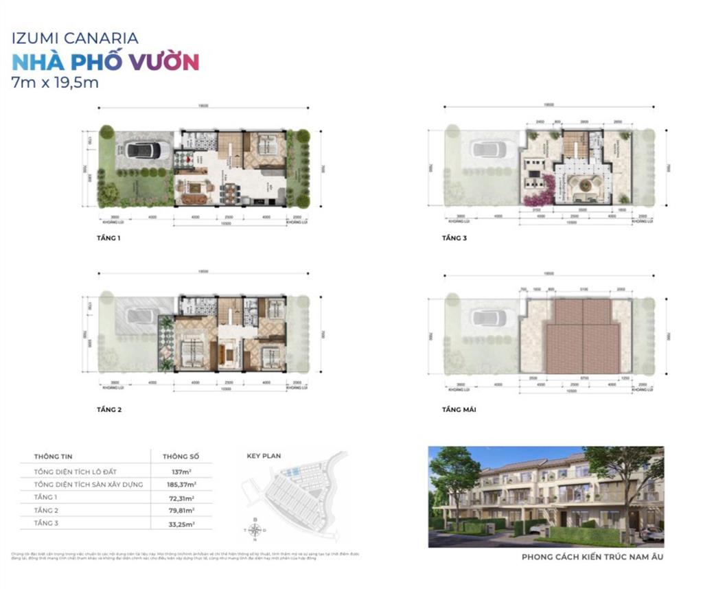 Izumi city ra mắt phân khu canaria nhà phố giá chỉ từ 7,2 tỷ/căn. hỗ trợ vay lãi suất 0%