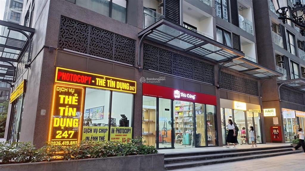 Khai xuân với căn shophouse sổ lâu dài 65m2  trực tiếp vinhomes (tặng hđ thuê vinmart + 70tr/tháng