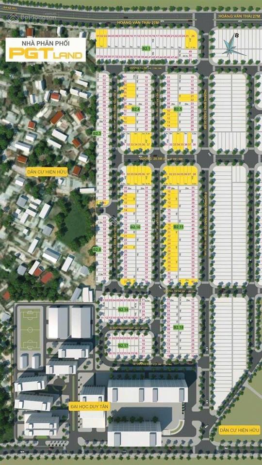 Bán đất 125m2, giá siêu hời 54 triệu/m2 tại hoàng minh thảo, hòa khánh nam, liên chiểu, ểu, đà nẵng