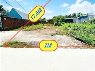 Bán đất bình nhâm 27, ngang 7mx17.5m, tc 60m vị trí tiềm năng, đường xe tải thông thoáng