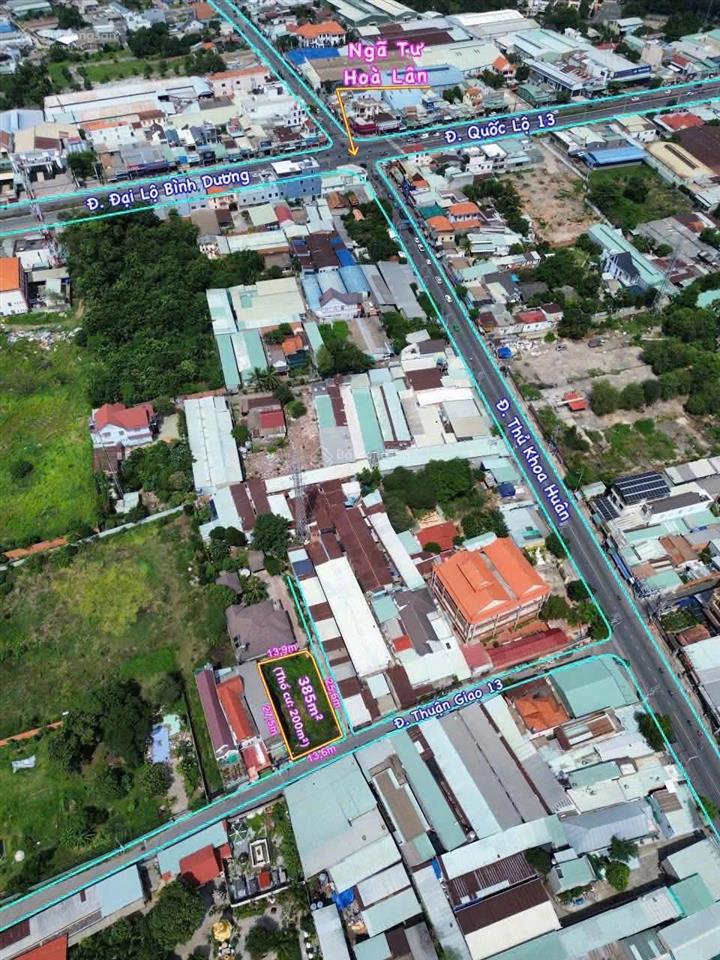 Lô góc thuận giao, gần ngã tư hòa lân dt 385.7m² giá 7.5 tỷ  0908 525 ***