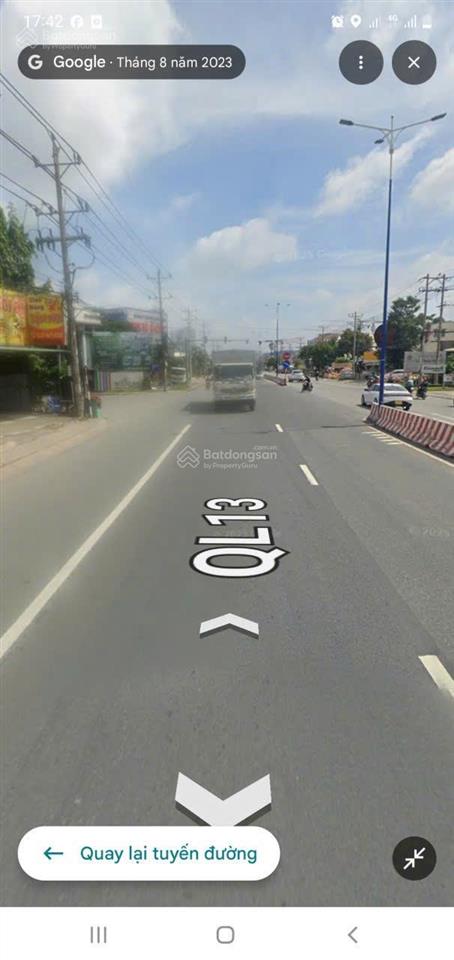 Bán đất mt ql13 lái thiêu, gần eco xuân và lotter giá 26 tỷ có tl