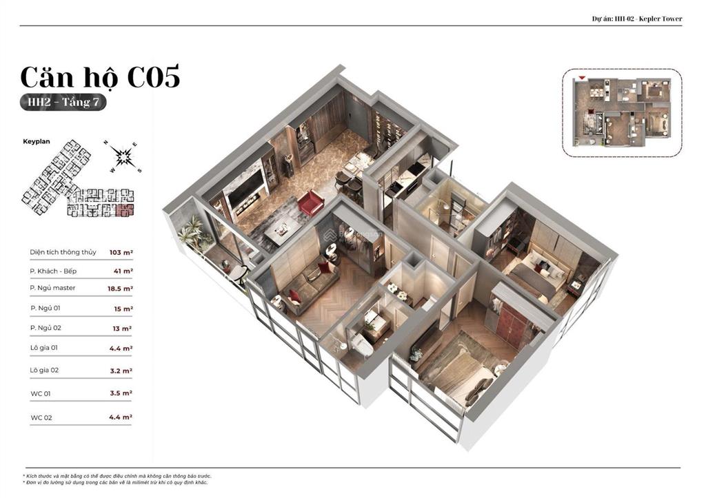 Cực hiếm siêu góc tầng đẹp c04c05 102m2 3n2vs giá nhỉnh 9tỷ tháp hh2 dự án kepler mỗ laohà đông